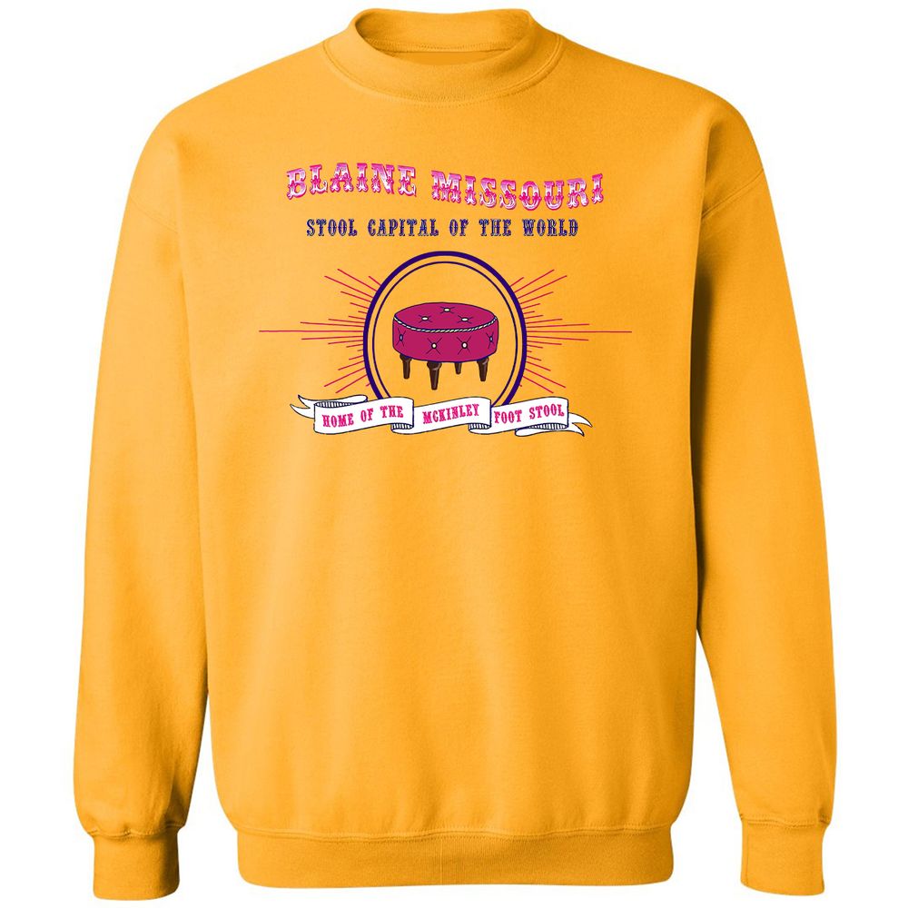 Classic Unisex Sweatshirt - FBY7Z1AT - Gold - 11