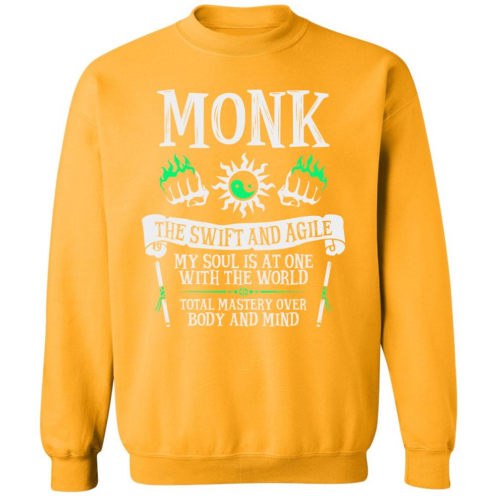 Classic Unisex Sweatshirt - HRZ6DKD7 - Gold - 11