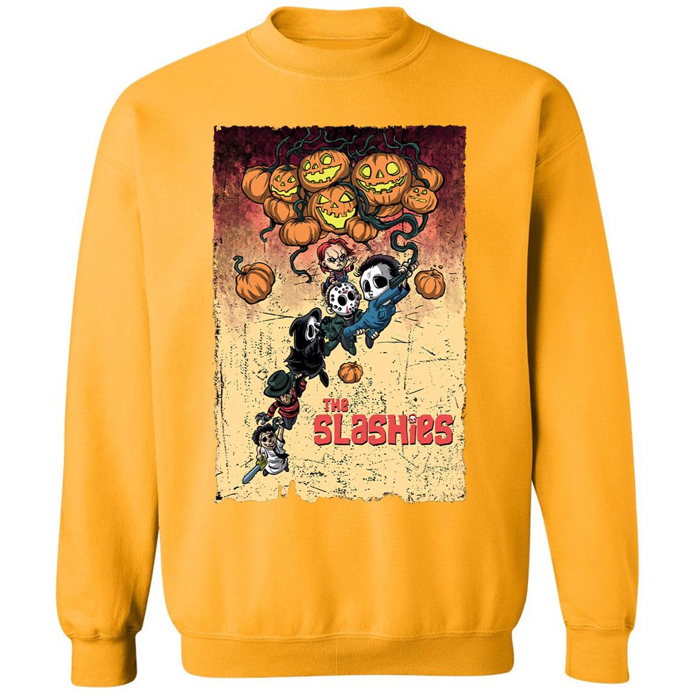 Classic Unisex Sweatshirt - SDQQW6JE - Gold - 11