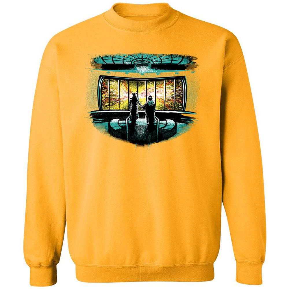 Classic Unisex Sweatshirt - V7GTSGWS - Gold - 11
