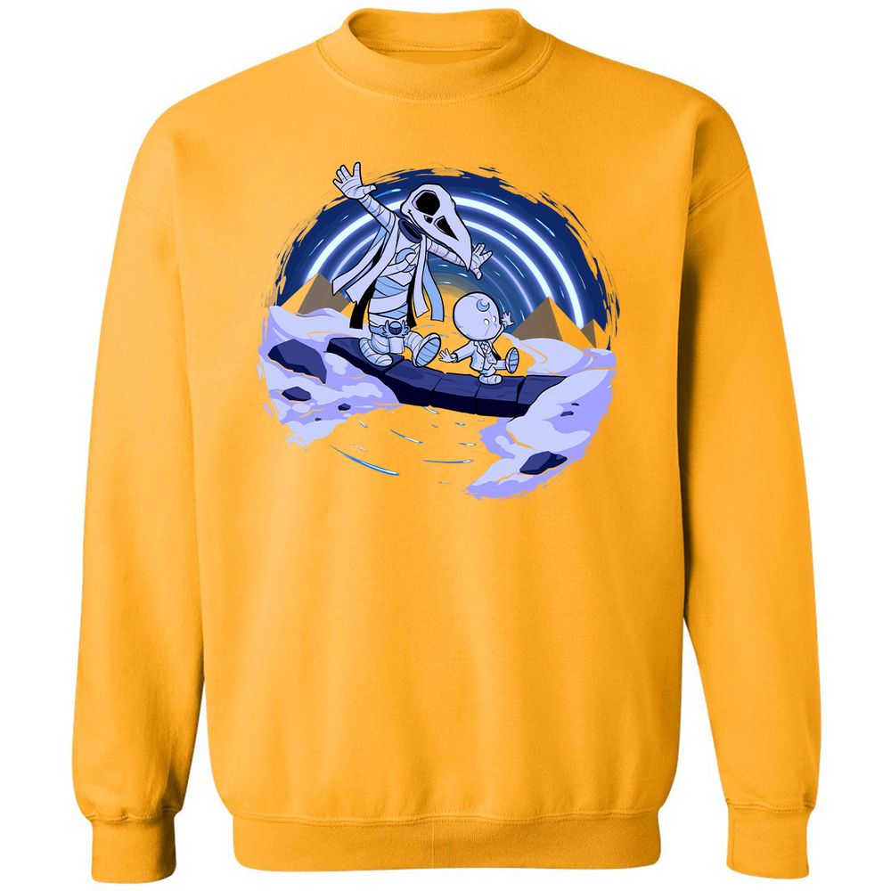 Classic Unisex Sweatshirt - TCYL1MQC - Gold - 11