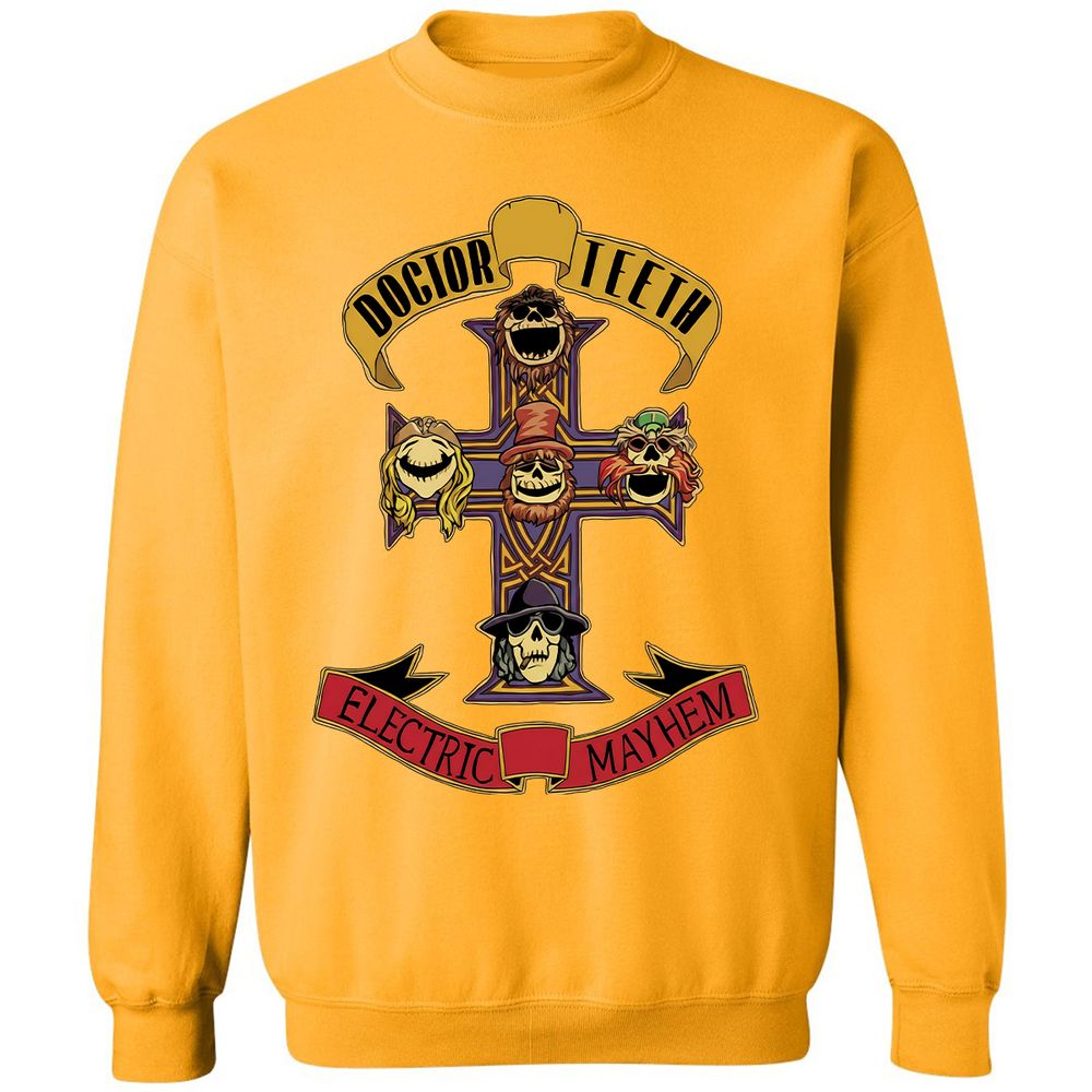 Classic Unisex Sweatshirt - NX6F9G7X - Gold - 11