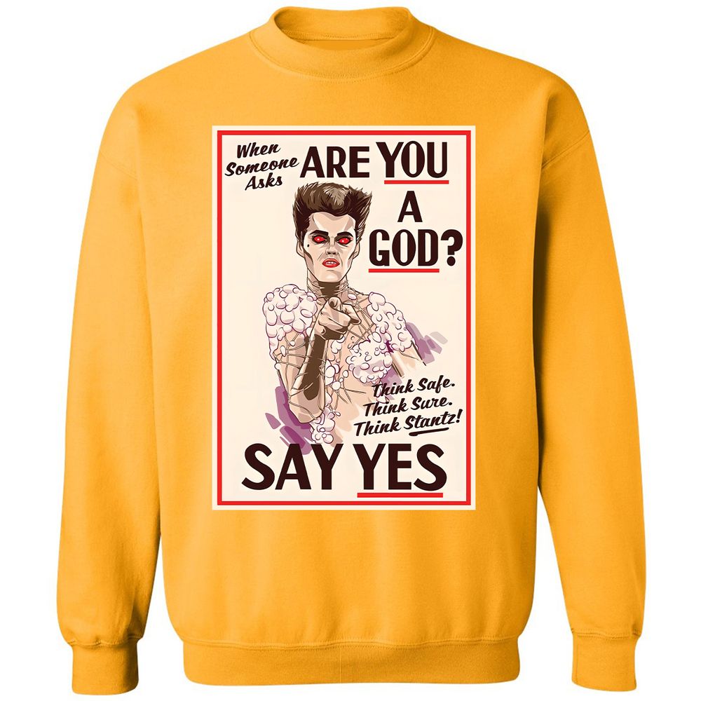 Classic Unisex Sweatshirt - LF23M8CX - Gold - 11