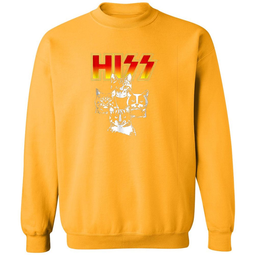 Classic Unisex Sweatshirt - P758QQPV - Gold - 11