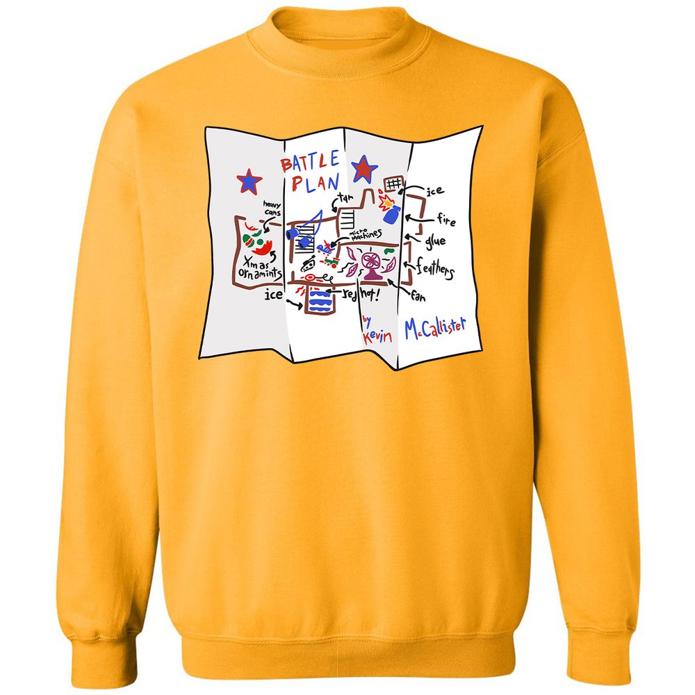 Classic Unisex Sweatshirt - T1GAJ7CM - Gold - 11