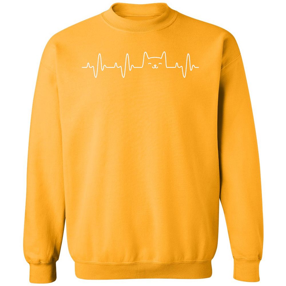 Classic Unisex Sweatshirt - UXQKA4ZM - Gold - 11