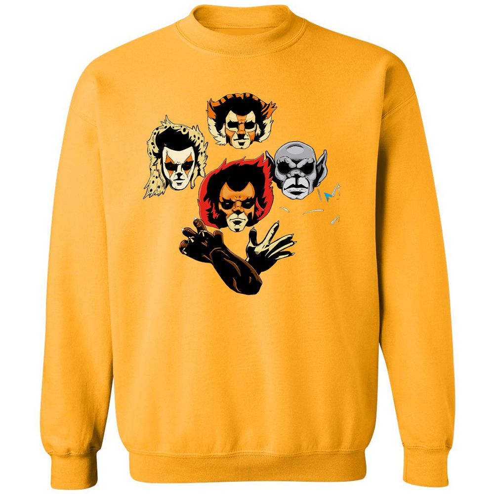 Classic Unisex Sweatshirt - C7RZ74MP - Gold - 11
