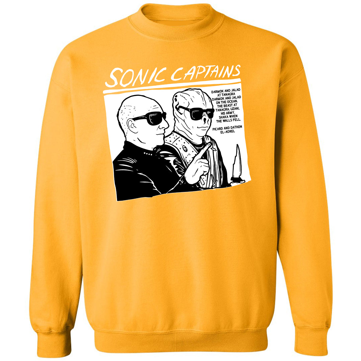 Classic Unisex Sweatshirt - SKPPLZ5N - Gold - 11