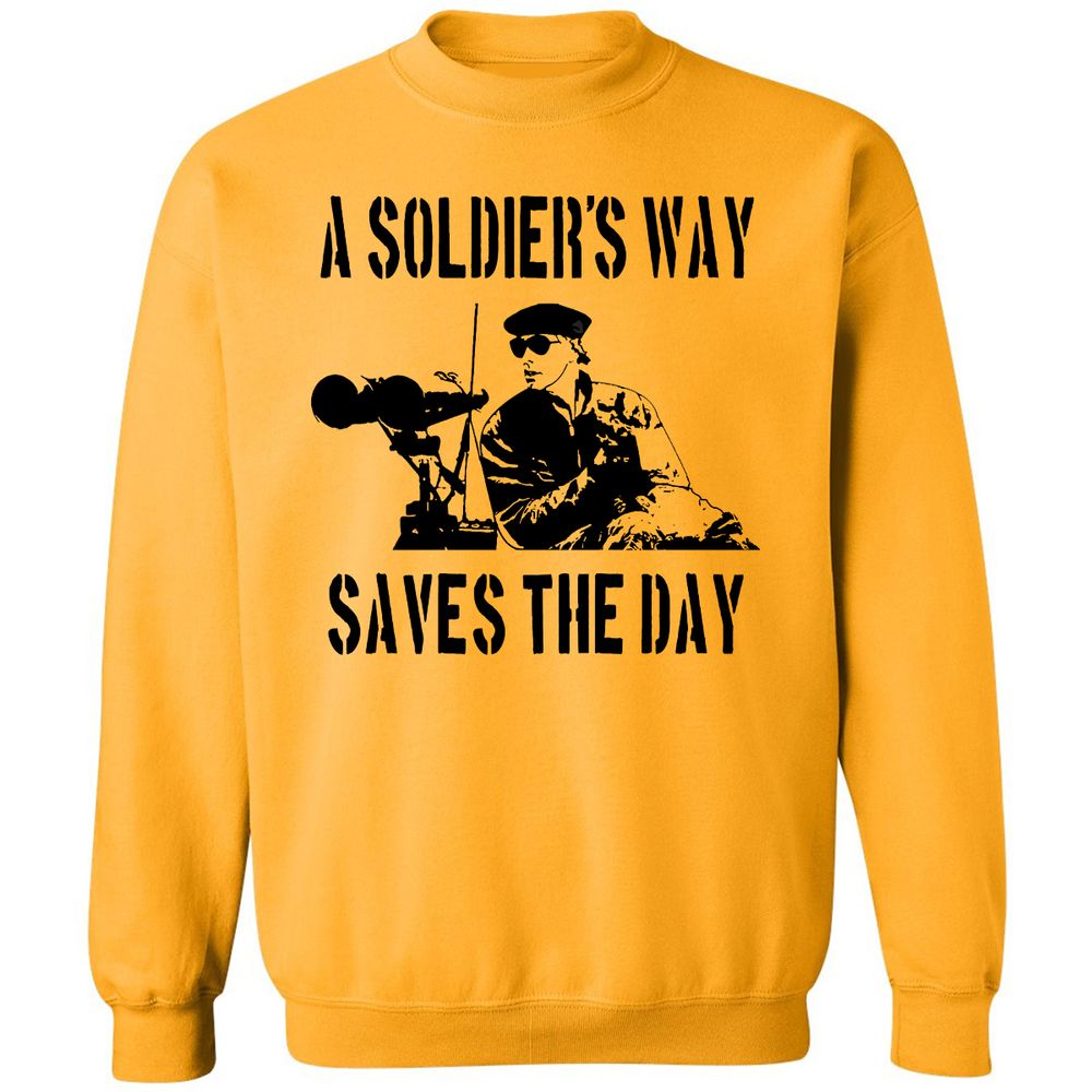 Classic Unisex Sweatshirt - 8KCJ3TSV - Gold - 11