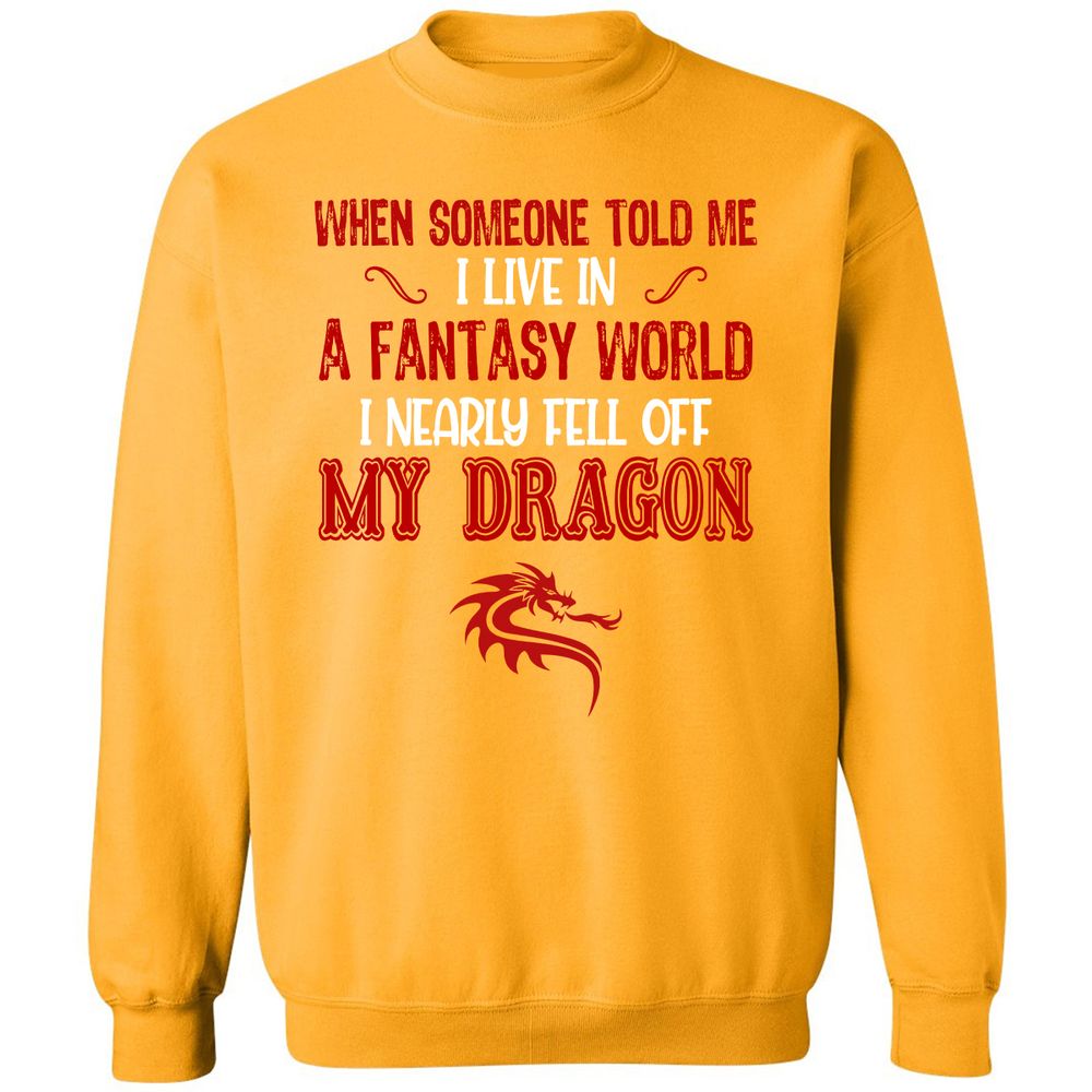 Classic Unisex Sweatshirt - 4JCGY26V - Gold - 11