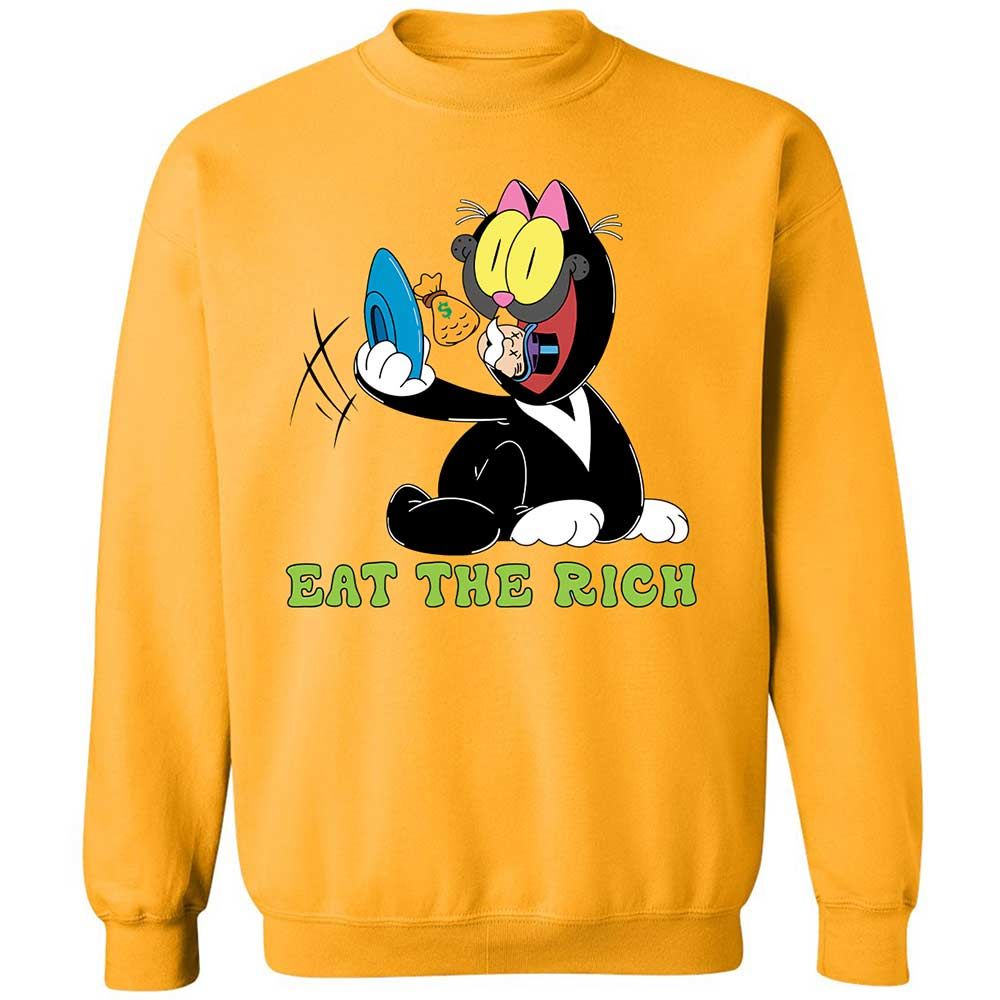 Classic Unisex Sweatshirt - HKH4A8VL - Gold - 11