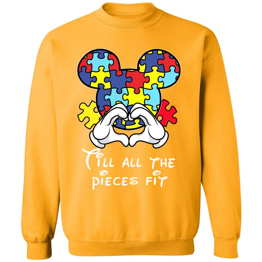 Classic Unisex Sweatshirt - K2GJ93TX - Gold - 11
