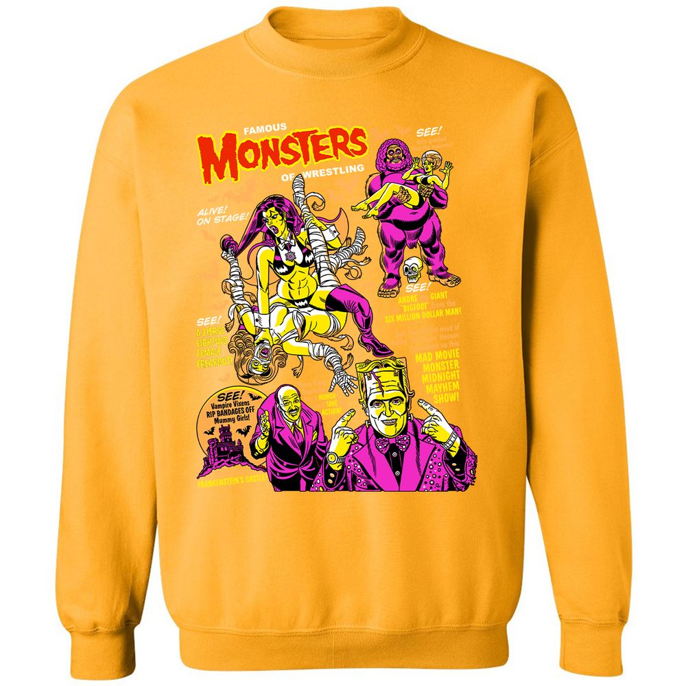 Classic Unisex Sweatshirt - RC7UXK3W - Gold - 11