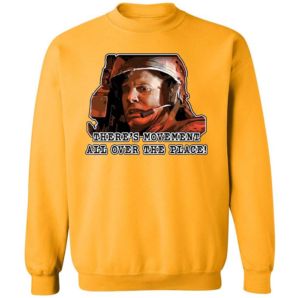 Classic Unisex Sweatshirt - F4K61UWE - Gold - 11