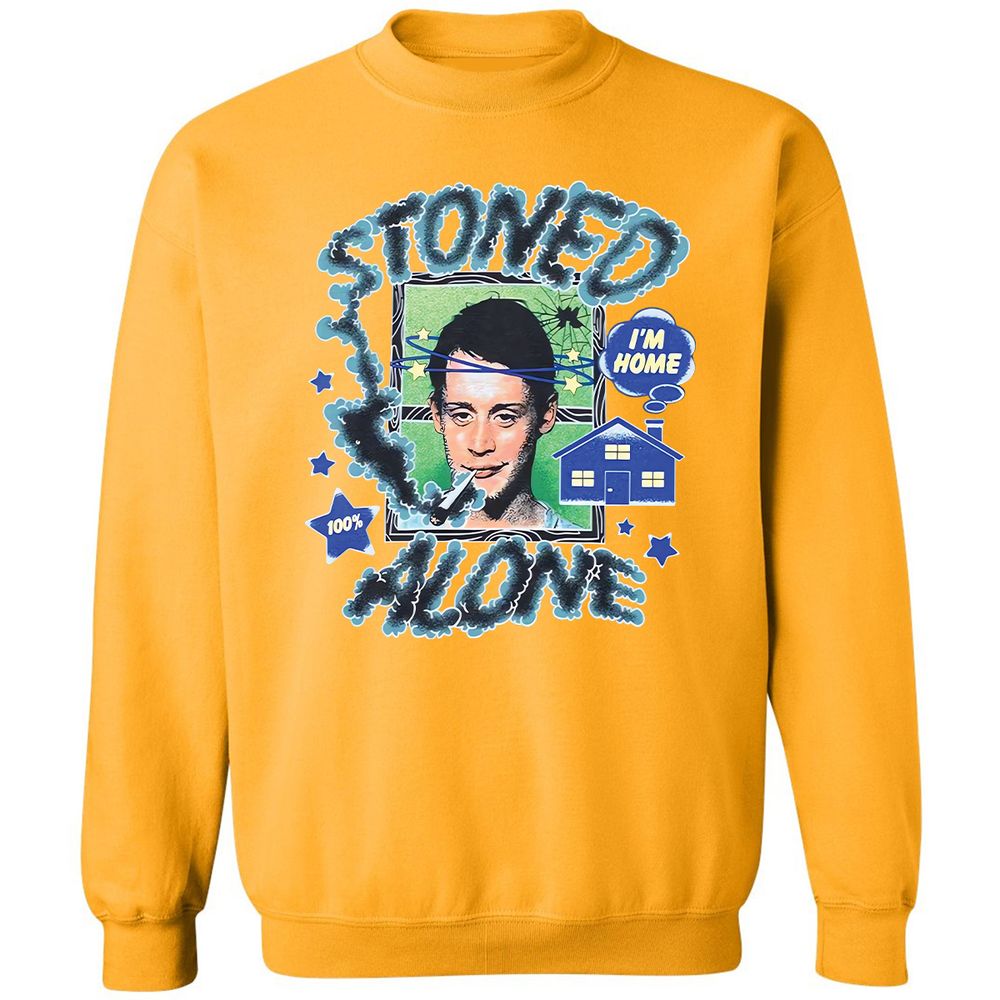 Stoned home alone - Gold - 11