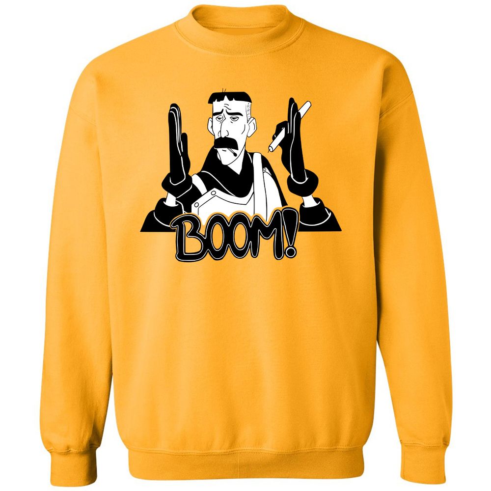 Classic Unisex Sweatshirt - LRGQT1U6 - Gold - 11