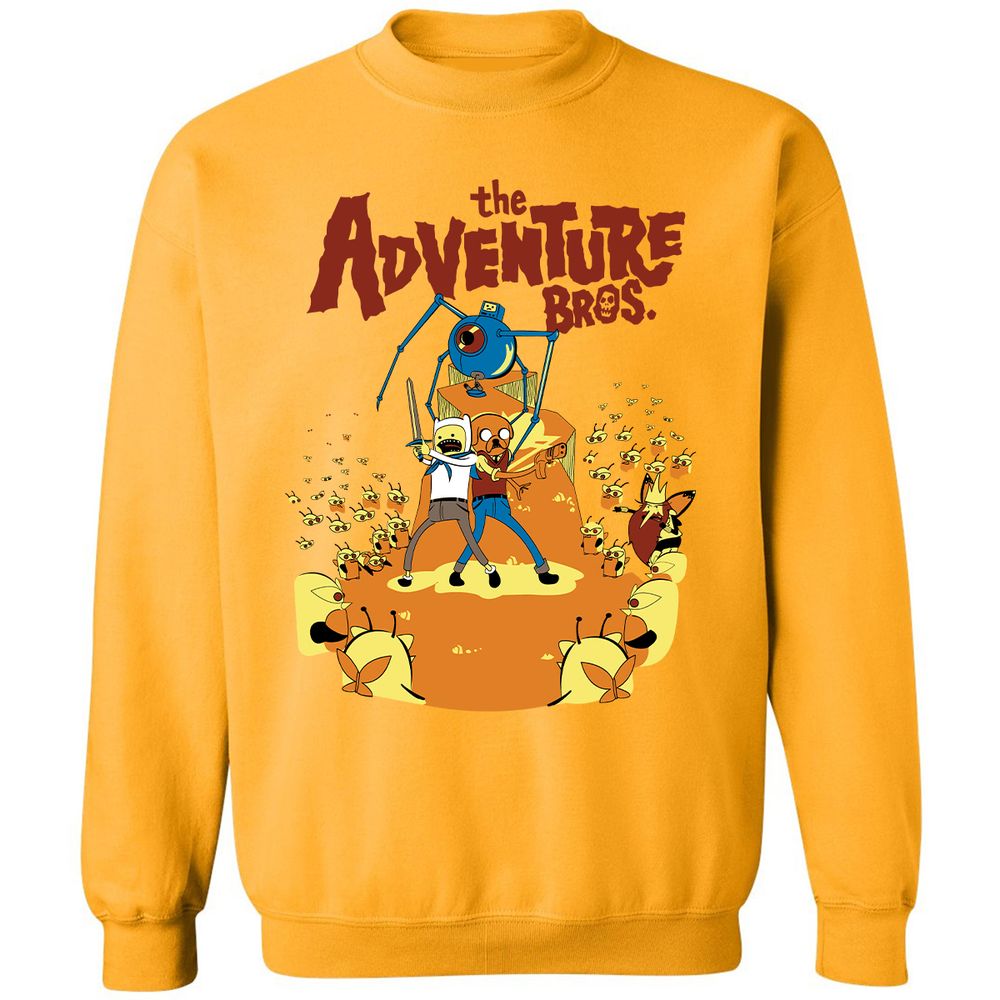 Classic Unisex Sweatshirt - Q4KNJW3Y - Gold - 11