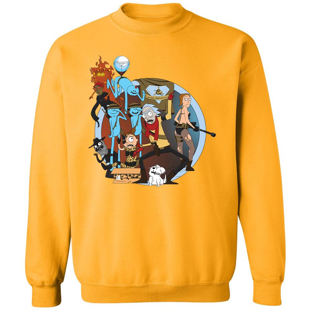 Classic Unisex Sweatshirt - KLD74DWV - Gold - 11