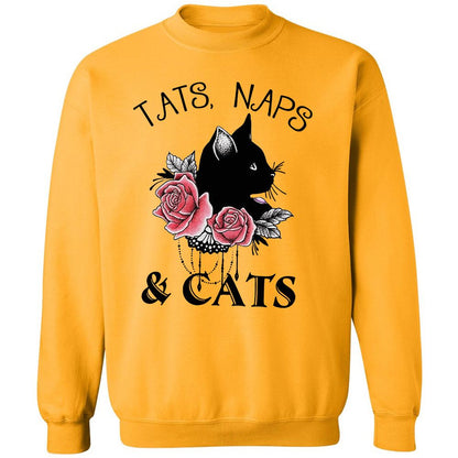 Classic Unisex Sweatshirt - AG74MADN - Gold - 11