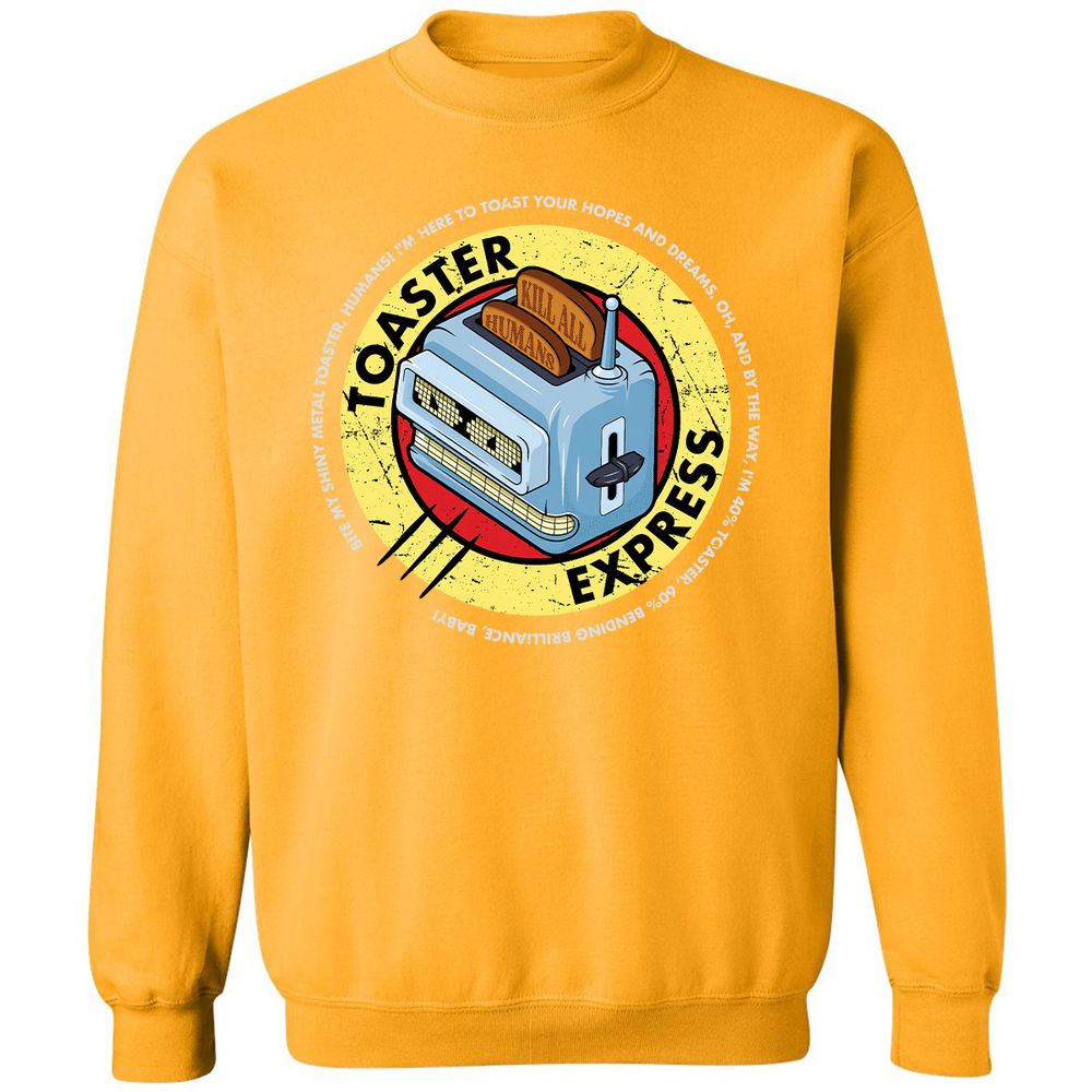 Classic Unisex Sweatshirt - 9PJNQNYC - Gold - 11