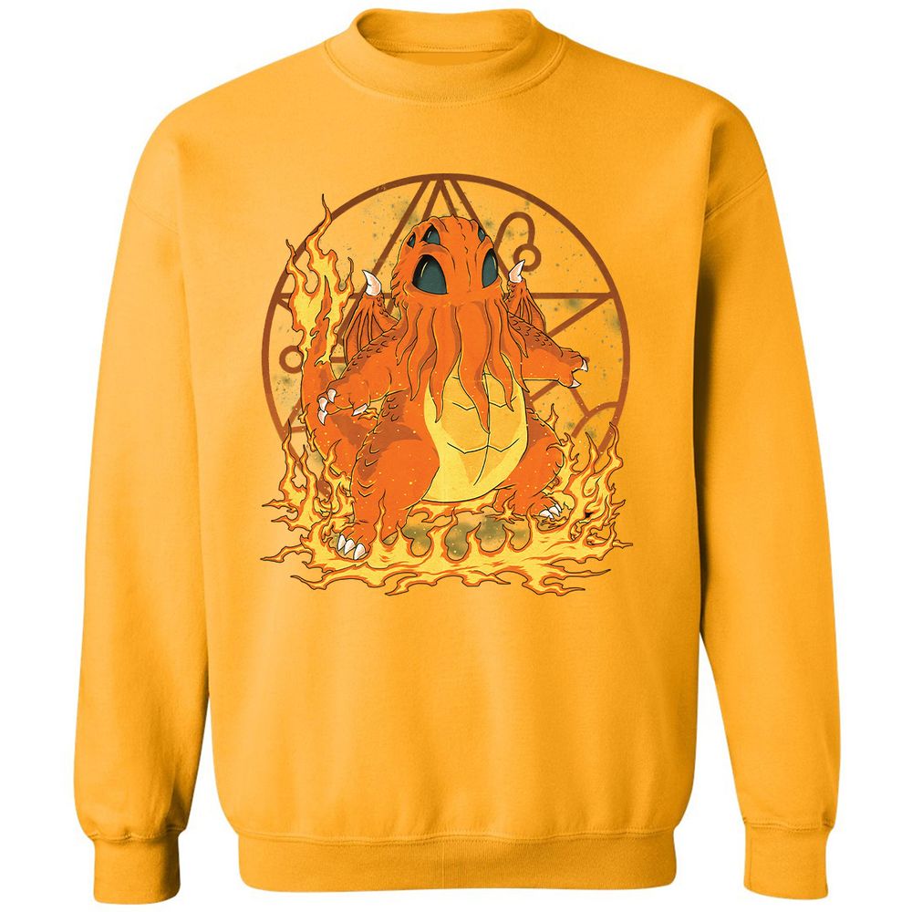 Classic Unisex Sweatshirt - 3PPESMZR - Gold - 11