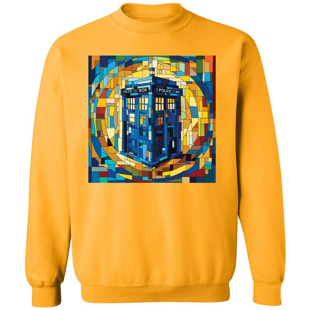 Classic Unisex Sweatshirt - 55FLSZP1 - Gold - 11