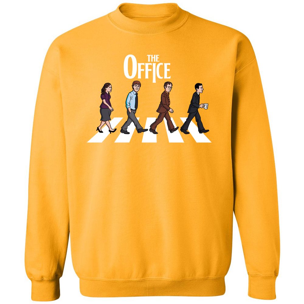 Classic Unisex Sweatshirt - 81VG8Q5U - Gold - 11