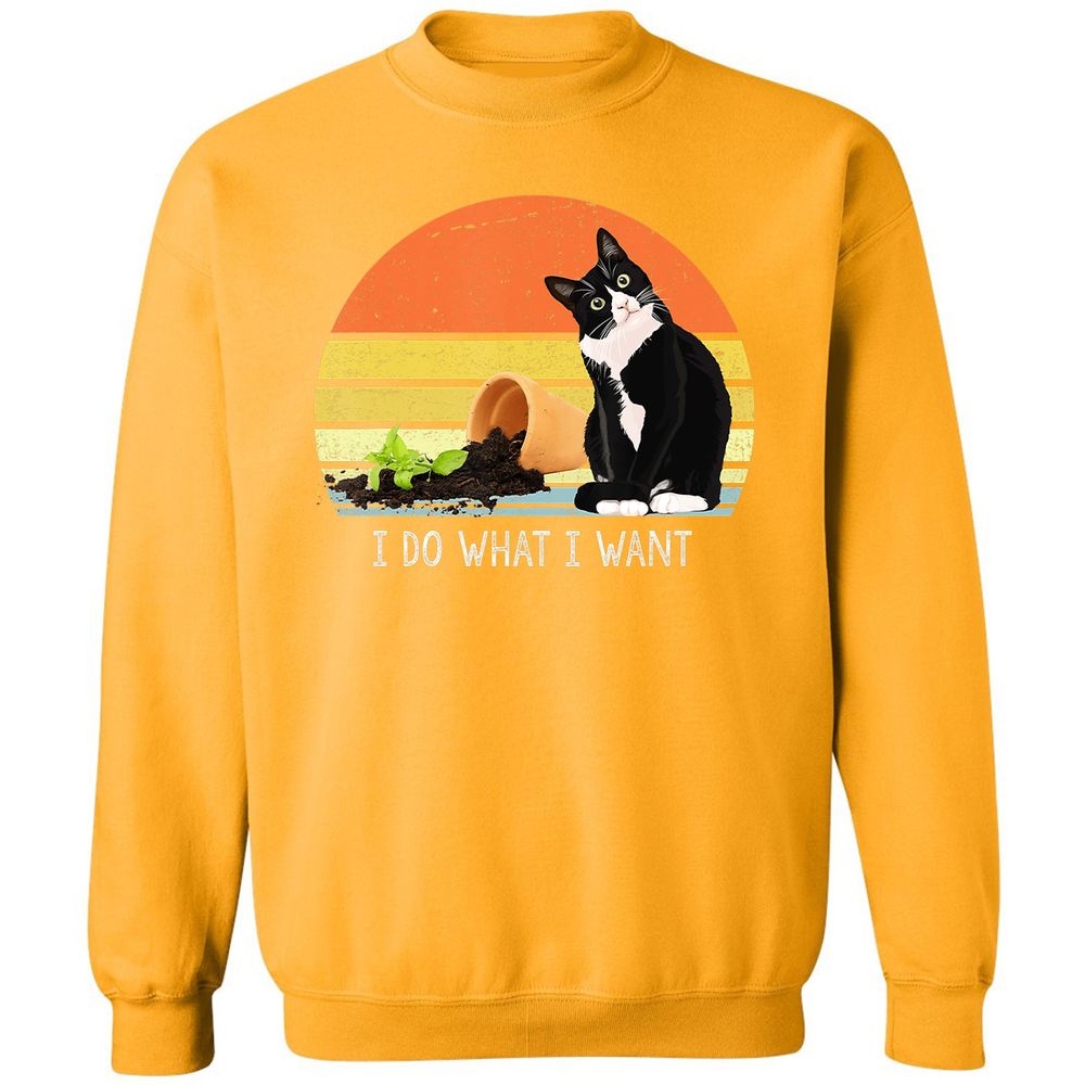 Classic Unisex Sweatshirt - J85LMN1E - Gold - 11