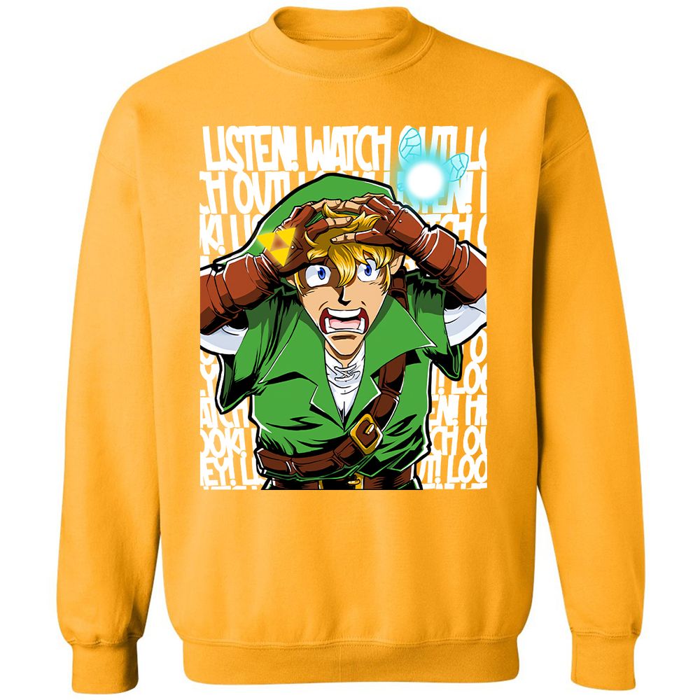 Classic Unisex Sweatshirt - EBH6BSNG - Gold - 11