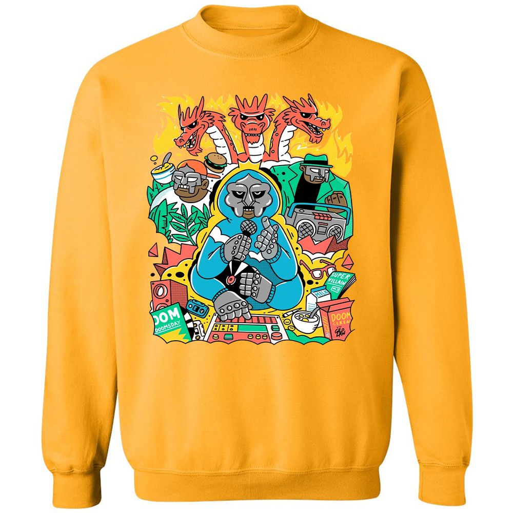 Classic Unisex Sweatshirt - DAW5XJXM - Gold - 11