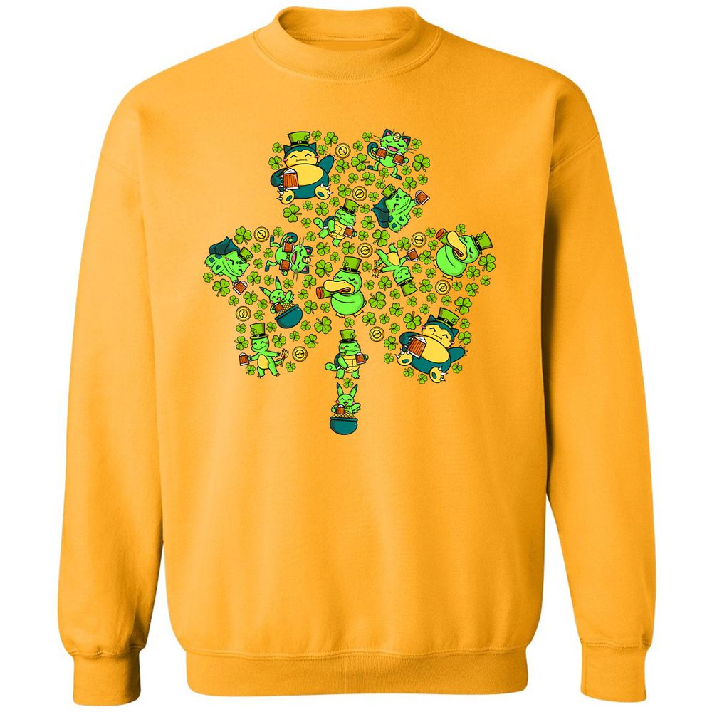 Classic Unisex Sweatshirt - PLC7SG4H - Gold - 11