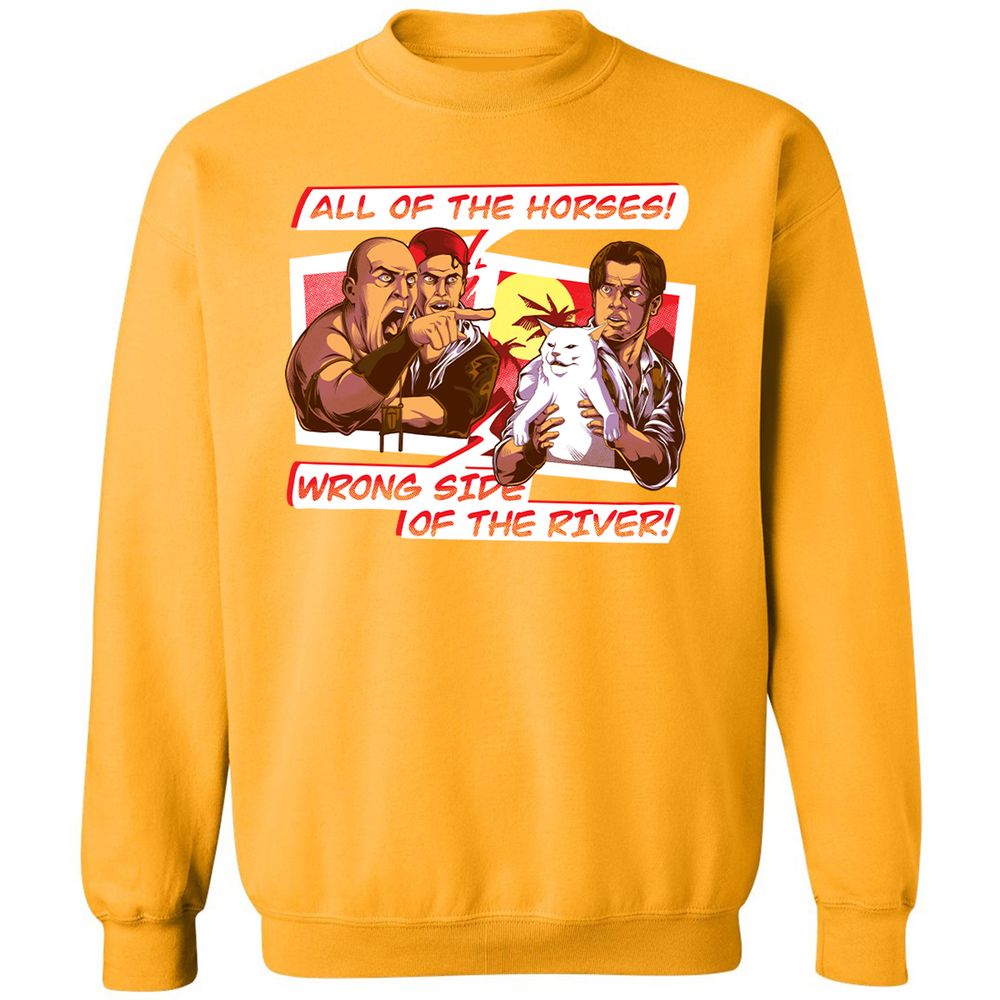 Classic Unisex Sweatshirt - PVK4YDFR - Gold - 11