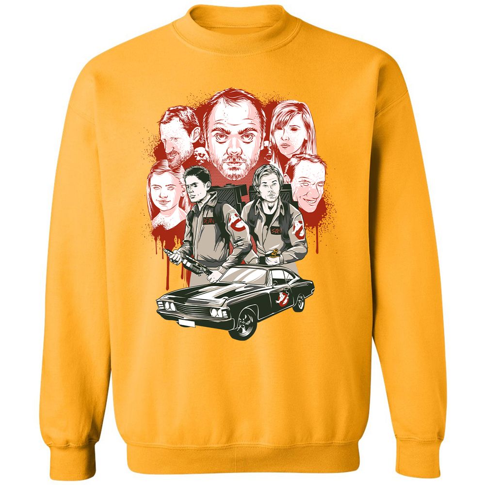 Classic Unisex Sweatshirt - W65FKVTC - Gold - 11