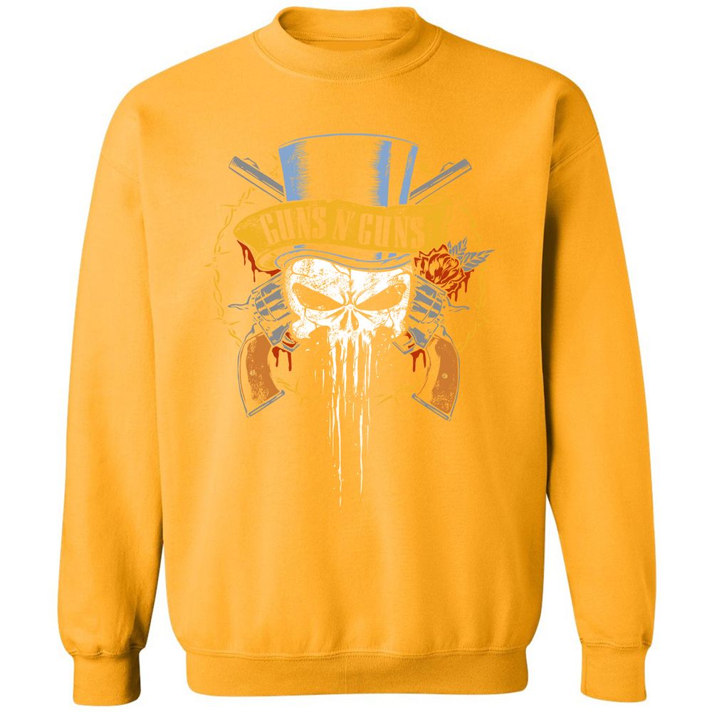 Classic Unisex Sweatshirt - BZU4K2L9 - Gold - 11