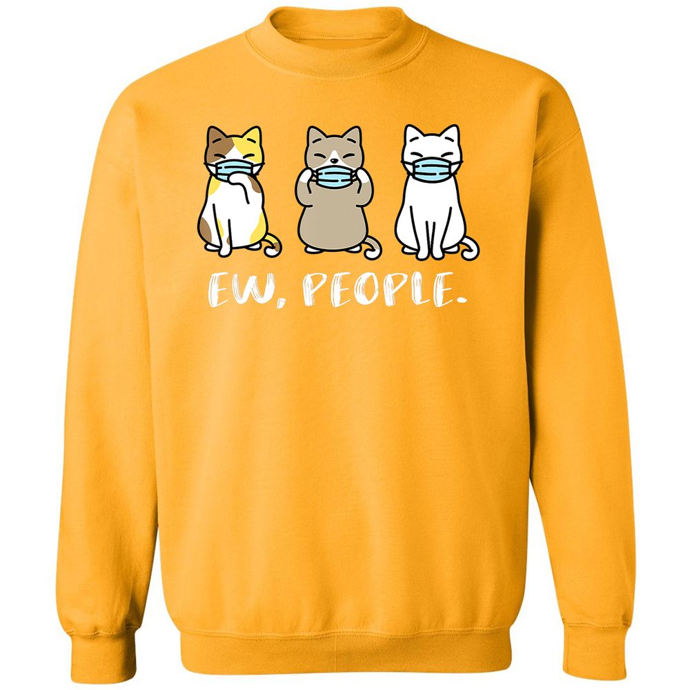 Classic Unisex Sweatshirt - SXW4ZW3H - Gold - 11