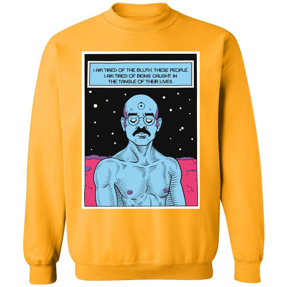 Classic Unisex Sweatshirt - FXYUJ821 - Gold - 11