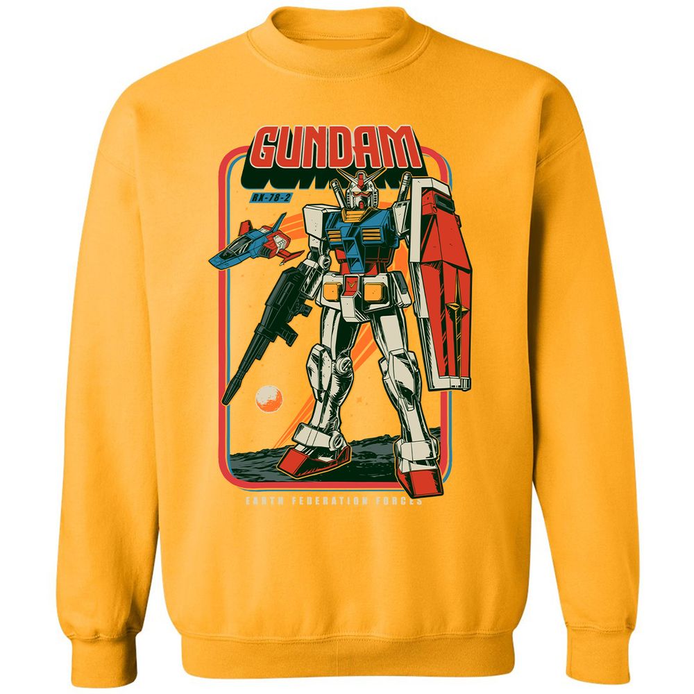 Classic Unisex Sweatshirt - 72HEGFKZ - Gold - 11