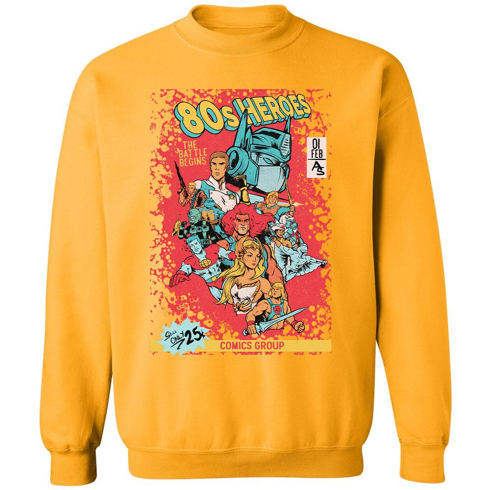 Classic Unisex Sweatshirt - AV1RHPVA - Gold - 11