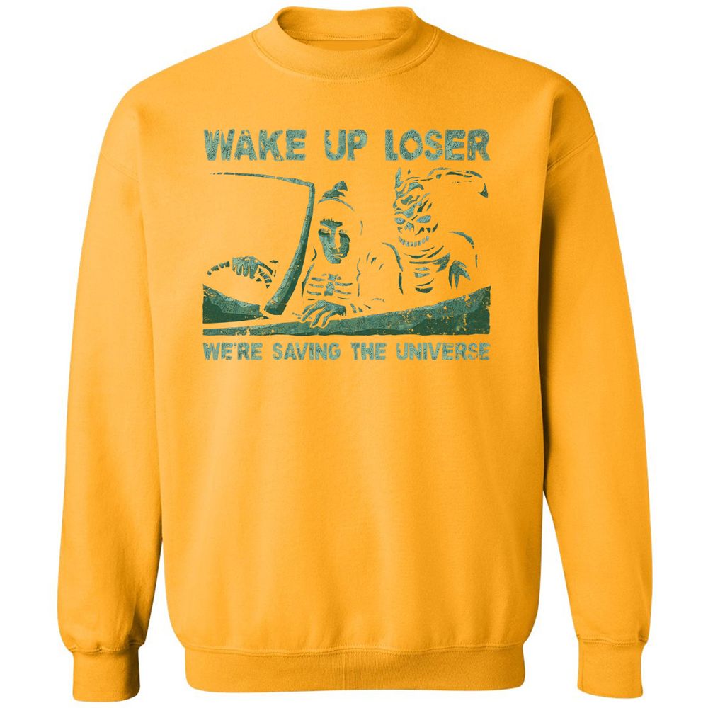Classic Unisex Sweatshirt - NEVNZQYE - Gold - 11