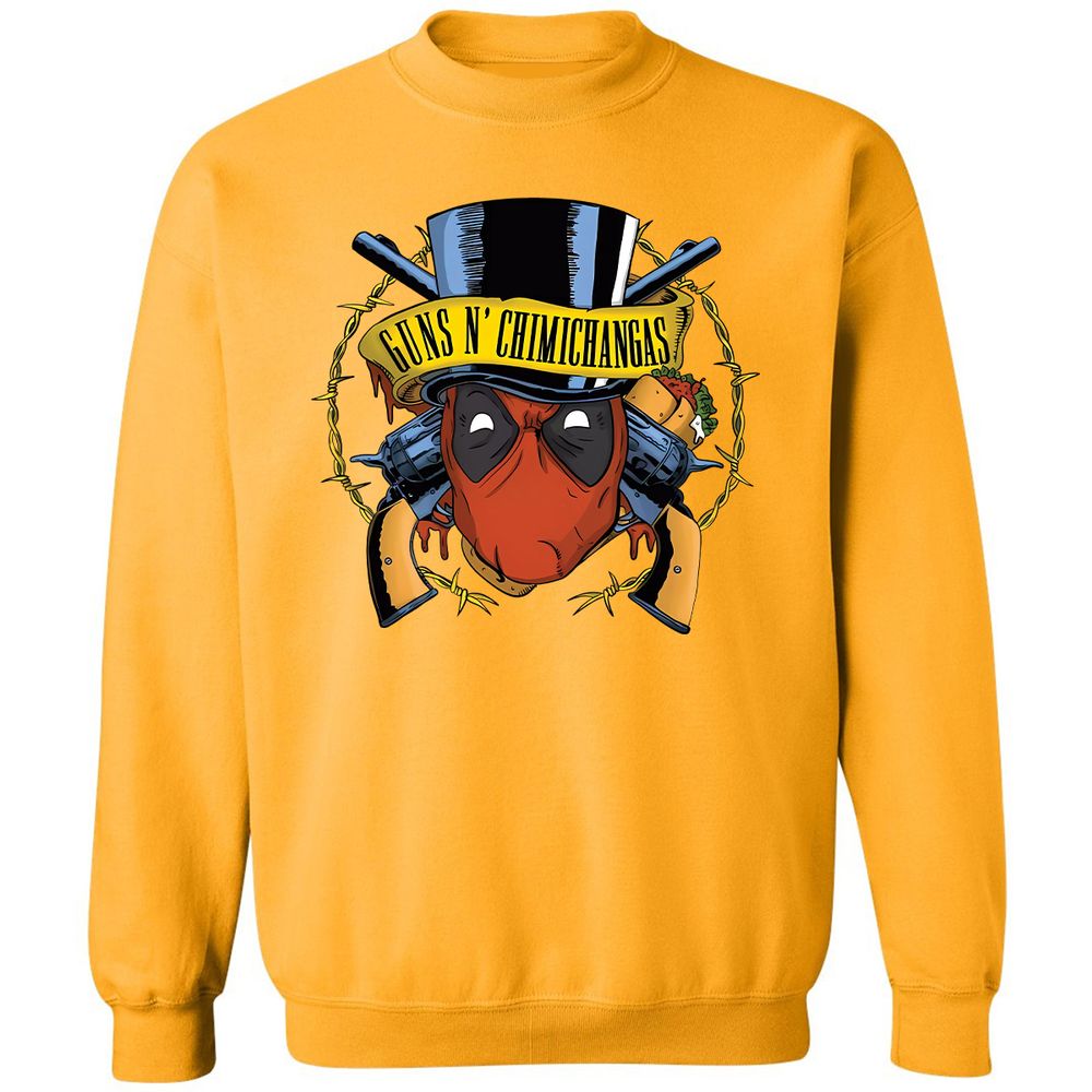 Classic Unisex Sweatshirt - E1GXS352 - Gold - 11