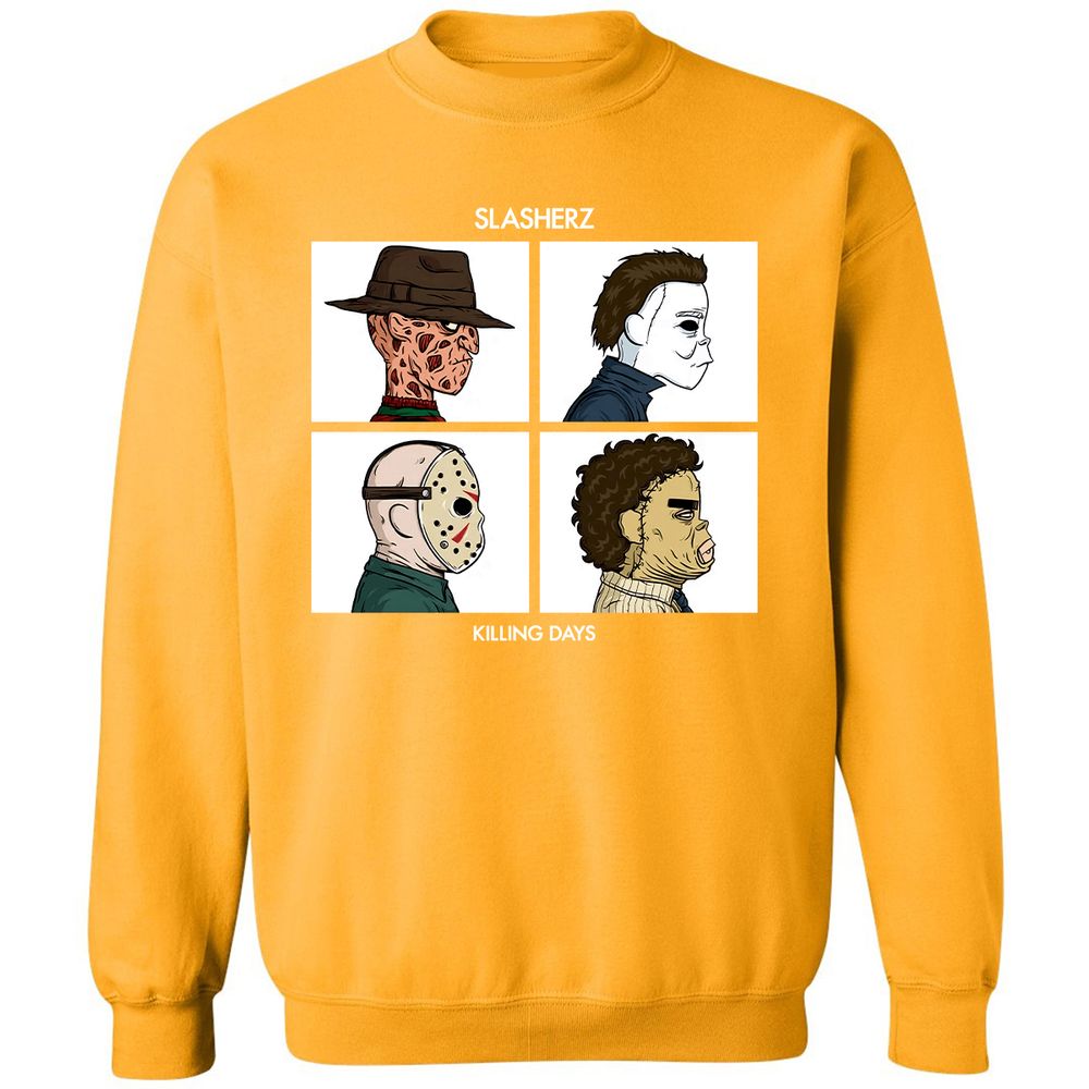 Classic Unisex Sweatshirt - ZDK96C49 - Gold - 11