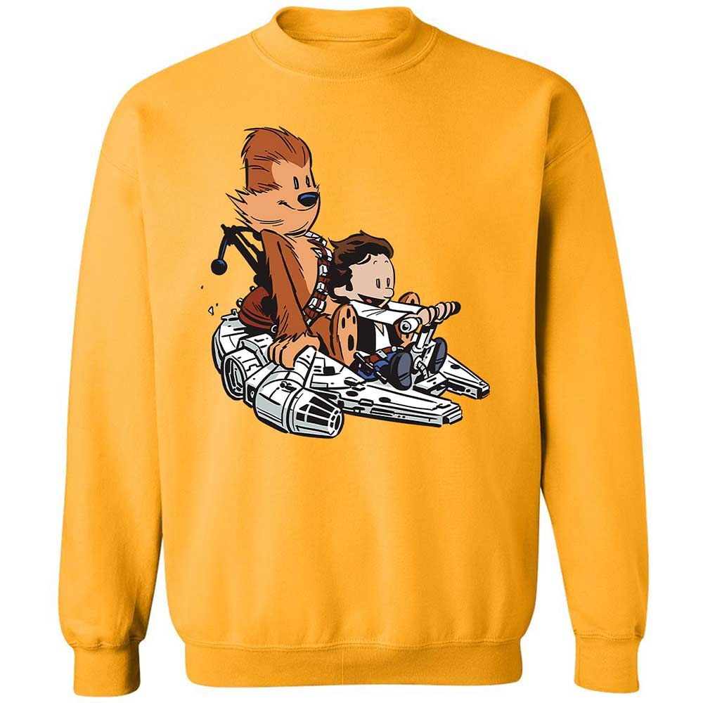 Han and Chewie - Gold - 11