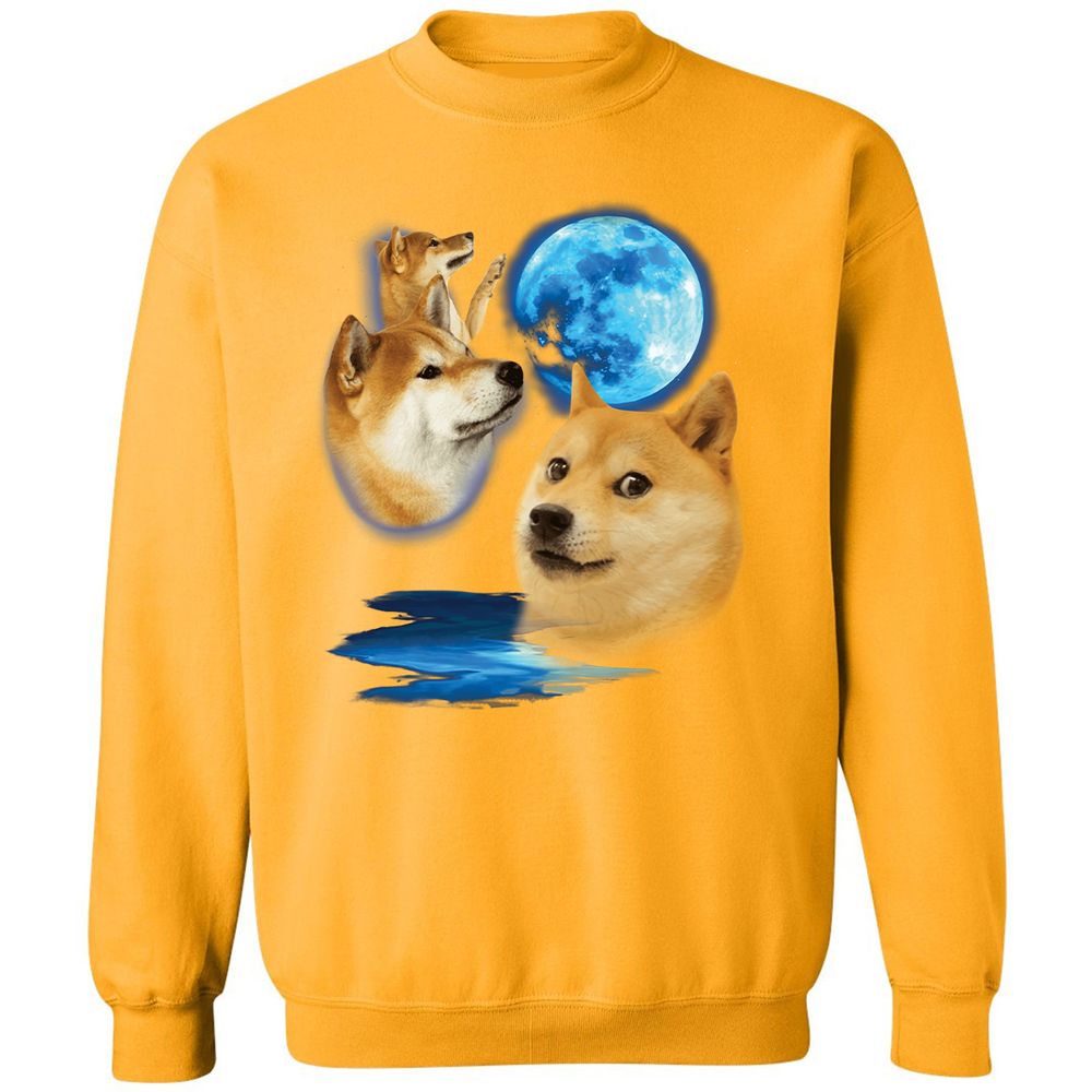 Classic Unisex Sweatshirt - T5A29HBK - Gold - 11