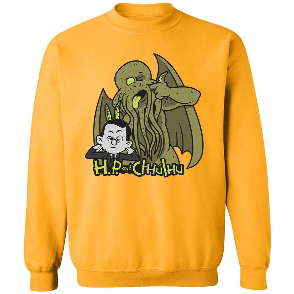 Classic Unisex Sweatshirt - LDB5N5T7 - Gold - 11