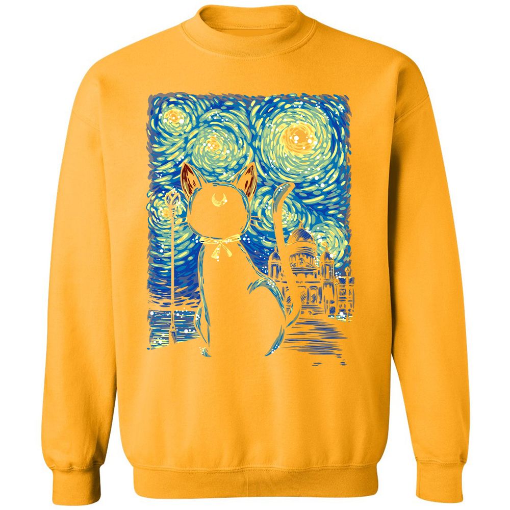 Classic Unisex Sweatshirt - QLCSJSCM - Gold - 11