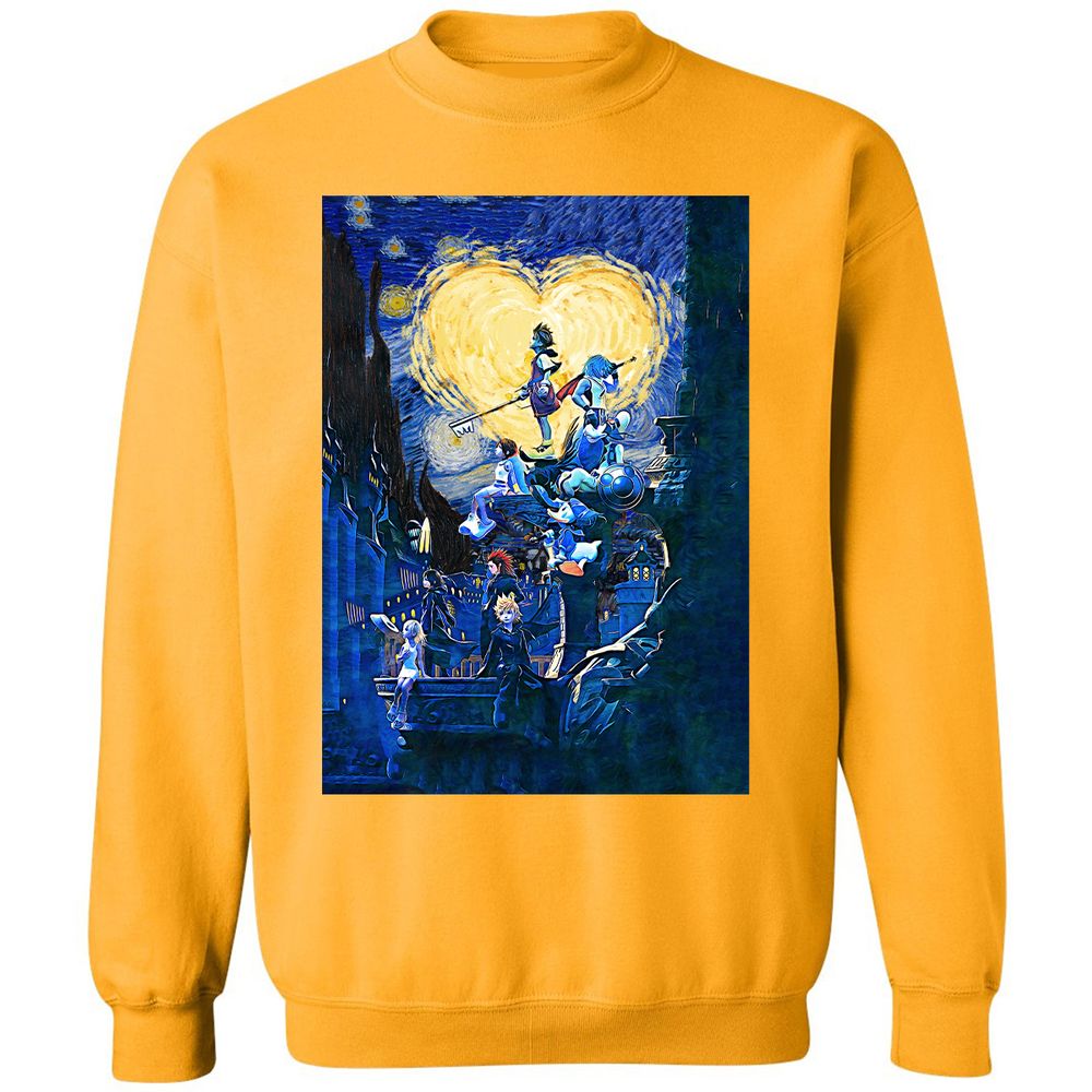 Classic Unisex Sweatshirt - ESU7Q3YZ - Gold - 11