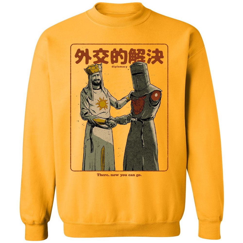 Classic Unisex Sweatshirt - GP5NMG3G - Gold - 11