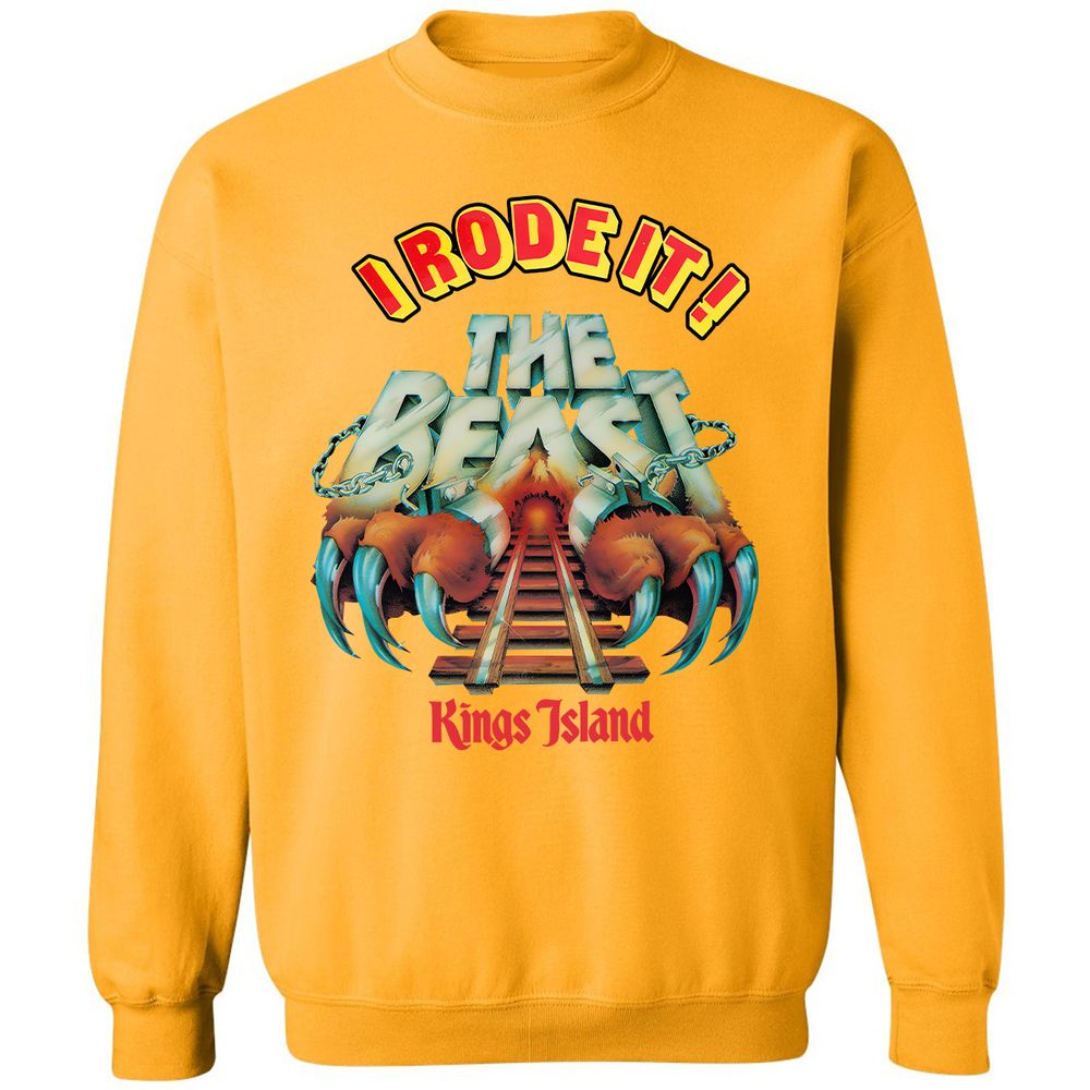 Classic Unisex Sweatshirt - J61LEM34 - Gold - 11