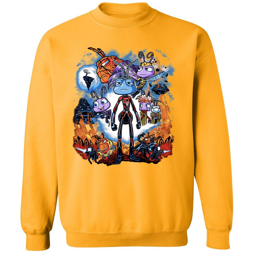 Classic Unisex Sweatshirt - 5FKHMS7S - Gold - 11