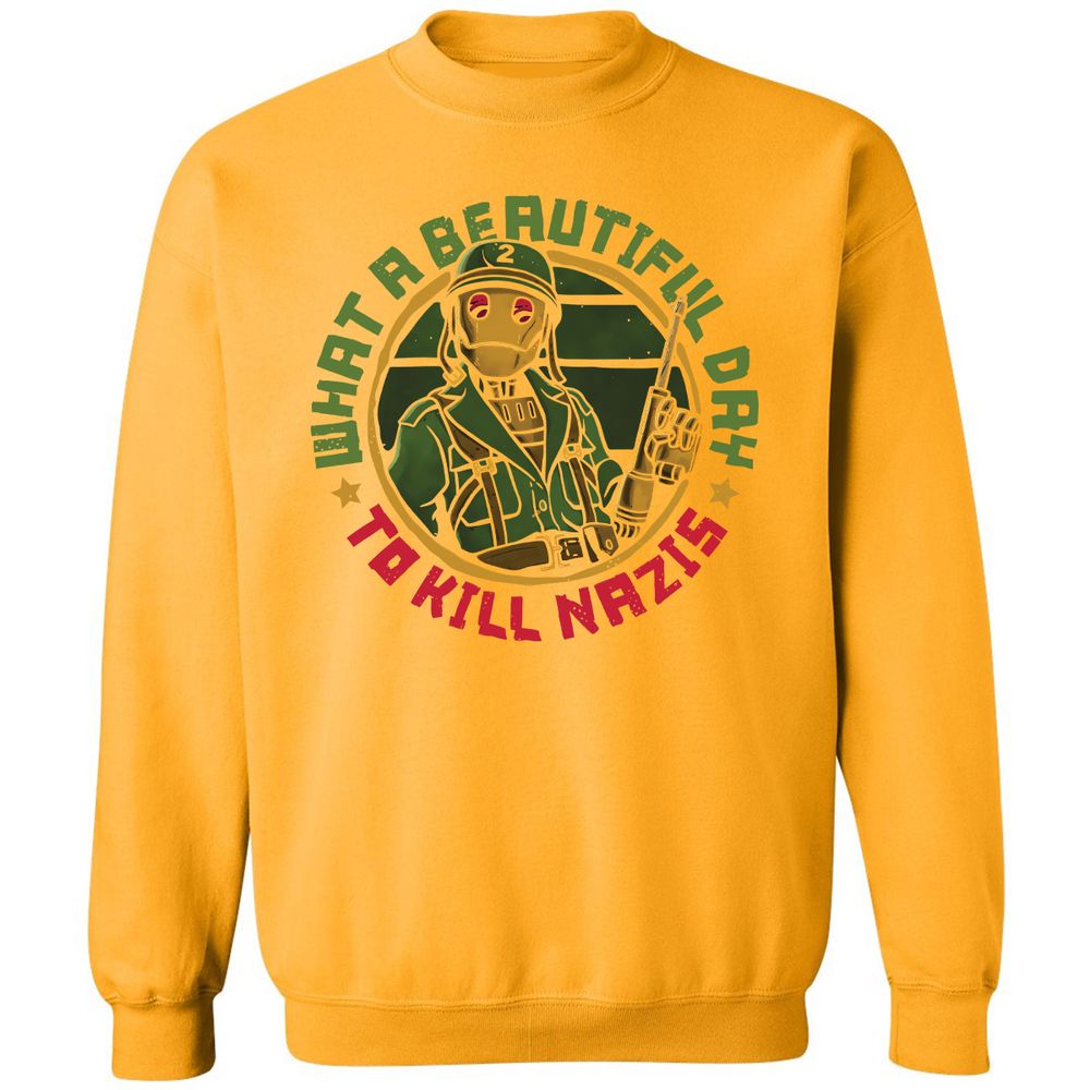 Classic Unisex Sweatshirt - G7X68WJQ - Gold - 11
